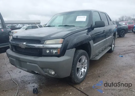 2002 Chevrolet Avalanche 1500 z USA, uszkodzony, nr VIN 3GNEK13T92G134510